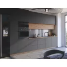 Alsó szekrény, artisan tölgy/szürke matt, fogantyúkkal, LANGEN D40S3