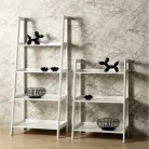 3 polcos állvány, fehér, REON TYP 1