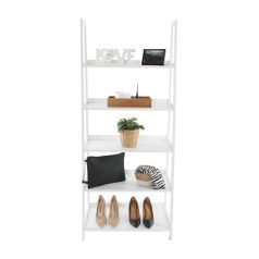 5 polcos állvány, fehér, REON TYP 3