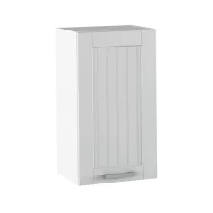 Felső szekrény, világosszürke/fehér, JULIA TYP 4