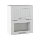 Felső szekrény, világosszürke/fehér, JULIA TYP 8
