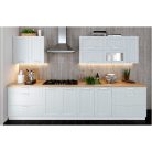 Alsó szekrény, világosszürke/fehér, JULIA TYP 61