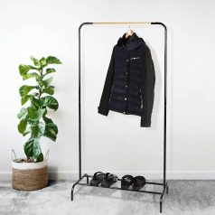 Akasztó, fekete/természetes, RAPSO