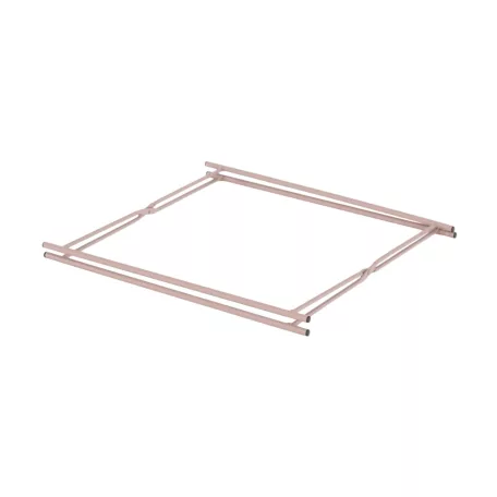 Kisasztal levehető tálcával, nude rózsaszín, RENDER