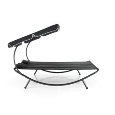 Kerti ágy, szürke, két személy számára, MULTINA