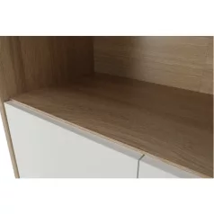   Irattartó zárható szekrénnyel, sonoma tölgy/fehér, JOHAN 2 NEW 10