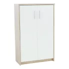 Szekrény, sonoma tölgy/fehér, JOHAN 2 NEW 13