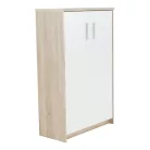 Szekrény, sonoma tölgy/fehér, JOHAN 2 NEW 13