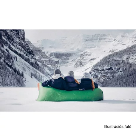 Felfújható babzsák/lazy bag, zöld, LEBAG