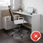 Védőalátét a szék alá, átlátszó, 140x100 cm, 0, 5 mm, ELLIE  NEW TYP 3