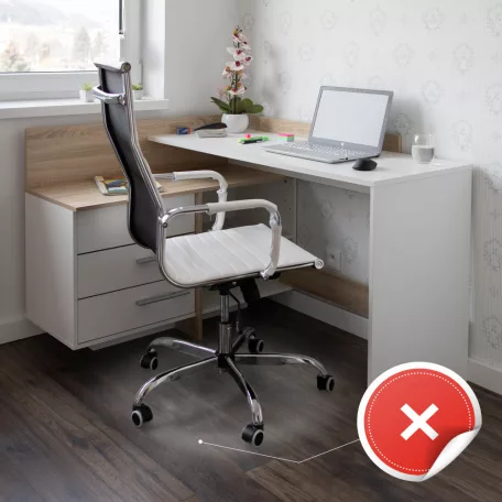 Védőalátét a szék alá, átlátszó, 140x100 cm, 0, 5 mm, ELLIE  NEW TYP 3