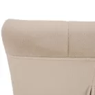 Étkezőszék, bézs Dulux Velvet szövet/króm, SALOMA NEW