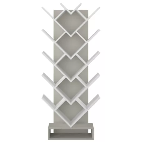 Polcrendszer, szürke/fehér, VEVEY