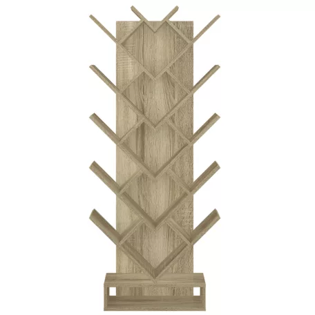 Polcrendszer, szürkésbarna tölgy, VEVEY