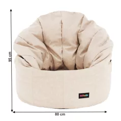 Babzsák, bézs szövet, KENOD