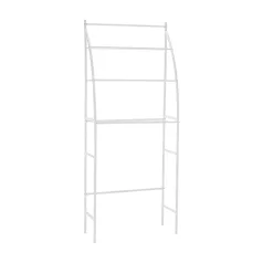 Polcállvány a mosógép fölé, fehér, VIMERA