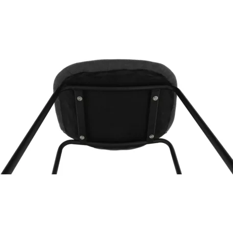 Bárszék, sötétszürke anyag/fém, MARIOLA 2 NEW