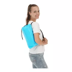 Felfújható babzsák/lazy bag, kék, LEBAG