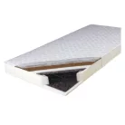 Kétoldalas rugós matrac, 80x195, KOKOS MEDIUM