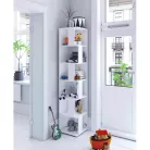 Sarok polc, fehér, KORIND