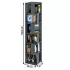 Sarok polc, grafit, KORIND