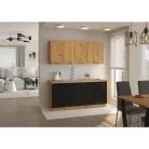 Felső szekrény, artisan tölgy, MONRO 50 GU-36 1F