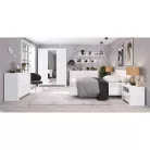 Polc 100, fehér, LINDY