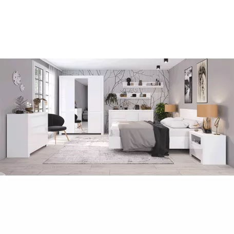 Polc 100, fehér, LINDY