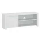 TV asztal 1D/160, fehér fényes, LINDY