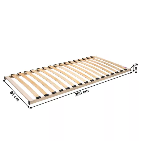 Ágyrács, 80x200 cm, MONNA NEW