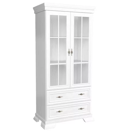 Vitrines szekrény, sosna andersen, KORA KRW2