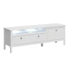 TV asztal 1S1K/160, fehér, OLJE