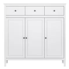 Komód 3D3S, fehér, OLJE