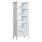 Vitrin 1W1S, fehér, OLJE