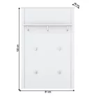 Fogas panel 80, fehér, OLJE