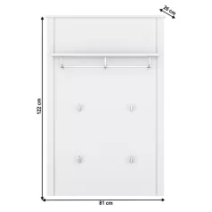 Fogas panel 80, fehér, OLJE