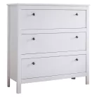 Komód 3S, fehér, OLJE