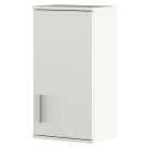 Faliszekrény, matt fehér LESSY NEW 04