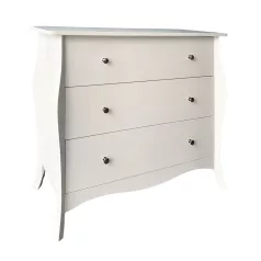 Komód, fehér, ELIANA