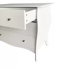 Komód, fehér, ELIANA