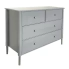 Komód, szürke, AVIELA