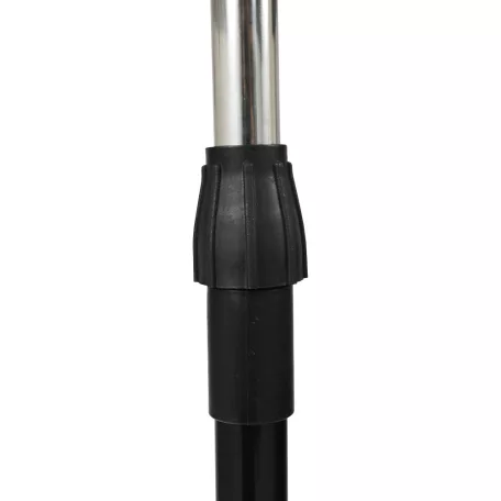 Görgős ruhaálvány, rozsdamentes fém/fekte műanyag, DOLFO NEW