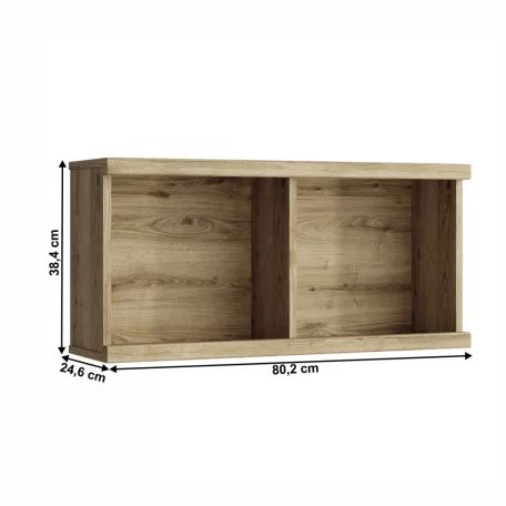 Fali polc 80, navarra tölgy, DORSI