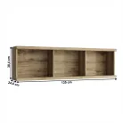 Fali polc 135, navarra tölgy, DORSI