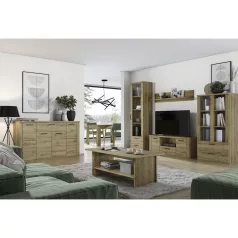 TV asztal 2D1S/135, navarra tölgy, DORSI