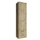 Álló szekrény 1D2S, navarra tölgy, DORSI