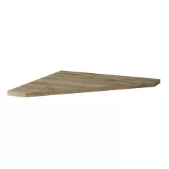 Sarokrész számítógépasztalhoz, navarra tölgy, DORSI