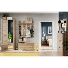 Cipősszekrény 2D, navarra tölgy, DORSI