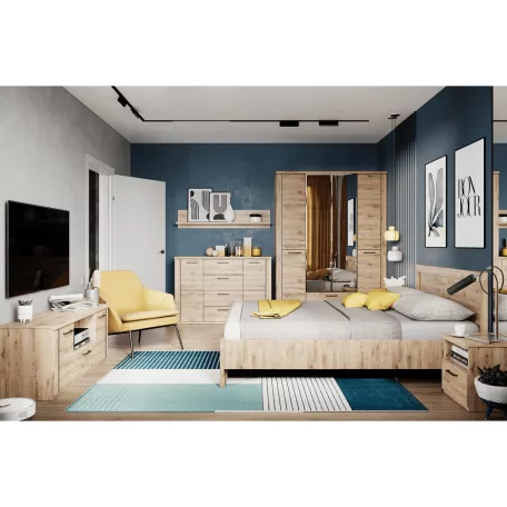 Komód 2D4S, navarra tölgy, DORSI