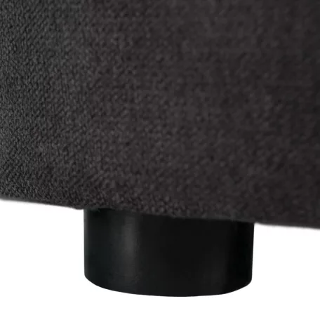 Fotel tárhellyel, sötétszürke/világosszürke, PERSI